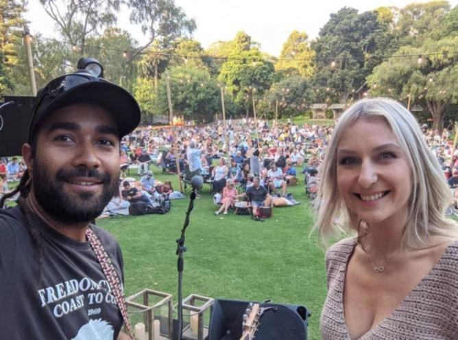 Ruben and Olivia De Melo.