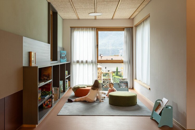 Tartan School / MoDusArchitects - Interior photography, Living room